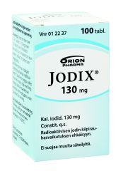 JODIX 130 mg tabl 100 kpl