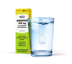 MEDITUS 200 mg poretabl 20 kpl