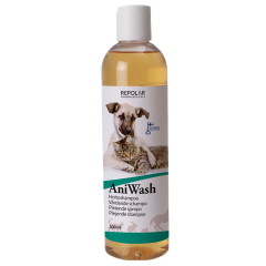 Aniwash hoitoshampoo eläimille muovipullo keinukorkilla 300 ml