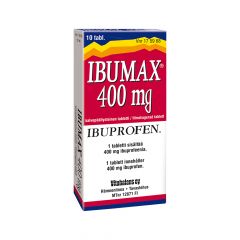 IBUMAX 400 mg tabl, kalvopääll 10 fol