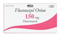FLUCONAZOL ORION 150 mg kaps, kova 1 fol