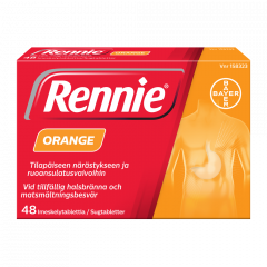 RENNIE ORANGE imeskelytabl 48 fol