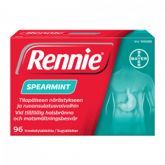 RENNIE SPEARMINT imeskelytabl 96 fol