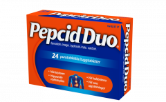 PEPCID DUO 10/165/800 mg purutabl 24 fol