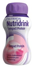 Nutridrink compact protein mansikka 4X125 ml