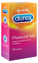 Durex Pleasure Me kondomi 10 kpl